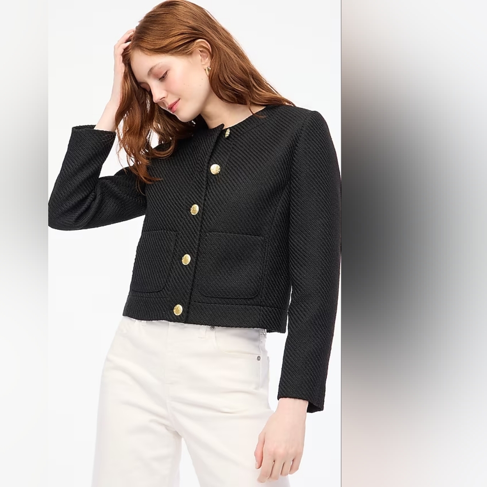 J CREW lady tweed jacket